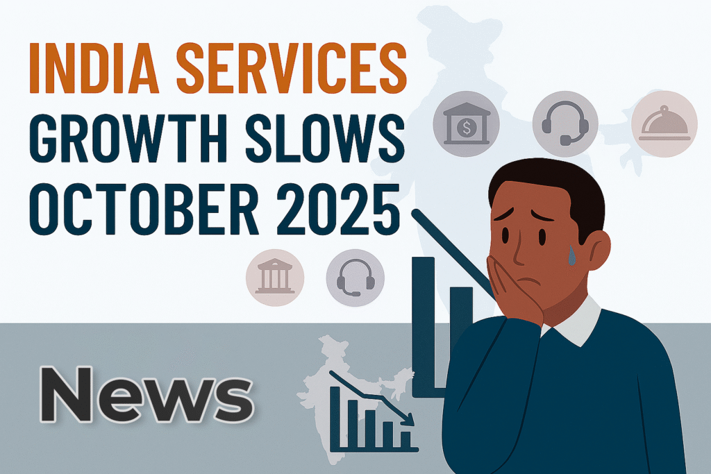 India’s Services Growth Slows in October 2025