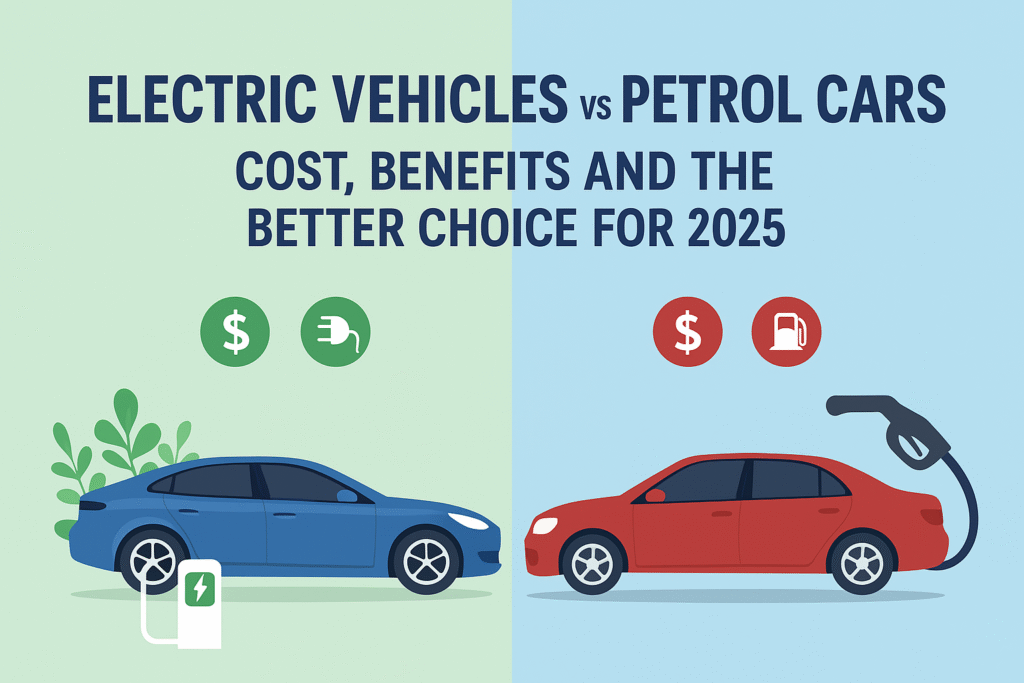 Electric Vehicles vs Petrol Cars: Cost and Benefits